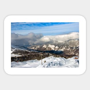 Courchevel 1850 3 Valleys French Alps France Sticker